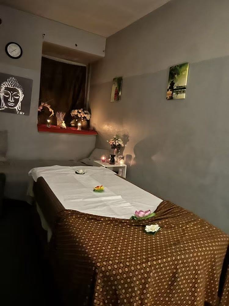 Traditional Thai-style treatment room